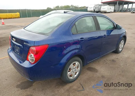 2014 Chevrolet Sonic Ls Auto z USA, uszkodzony, nr VIN 1G1JA5SH0E4142360